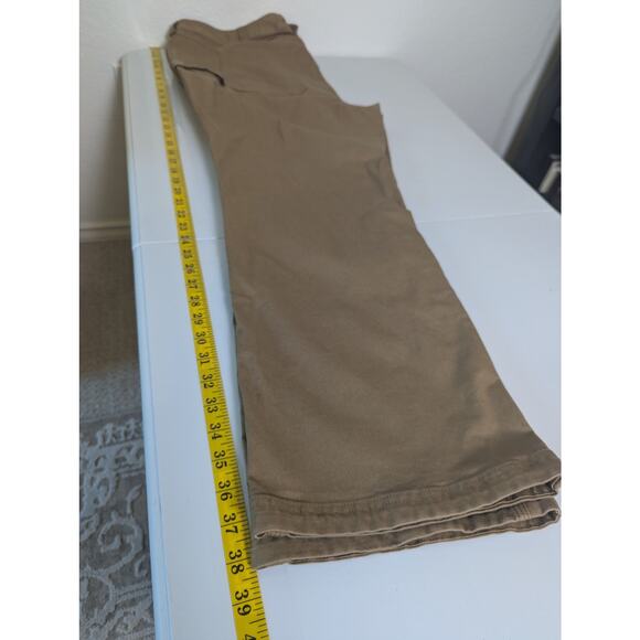 Duluth Trading Co Women DuluthFlex Fire Hose Boot Cut Brown Pants 18x29 Utility - Picture 9 of 12